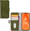 Mobilize Bookcase hoesje geschikt voor Samsung Galaxy A32 5G - Effen Groen - Kunstleer