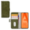 Mobilize Bookcase hoesje geschikt voor Samsung Galaxy A32 5G - Effen Groen - Kunstleer