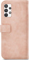 Mobilize Bookcase hoesje geschikt voor Samsung Galaxy A32 5G - Effen Roze - Kunstleer