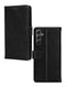 Mobilize Bookcase hoesje geschikt voor Samsung Galaxy A34 - Effen Zwart - Leer