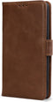 Mobilize Bookcase hoesje geschikt voor Samsung Galaxy A35 - Effen Bruin - Leer
