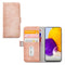 Mobilize Bookcase hoesje geschikt voor Samsung Galaxy A72 - Effen Roze - Kunstleer