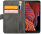 Mobilize Bookcase hoesje geschikt voor Samsung Galaxy Xcover 5 - Effen Zwart - Kunstleer
