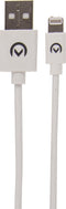 Mobilize Car Charger Dual USB 2.4A + 1m Apple Lightning Cable White