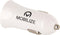 Mobilize Car Charger Dual USB 2.4A + 1m Apple Lightning Cable White