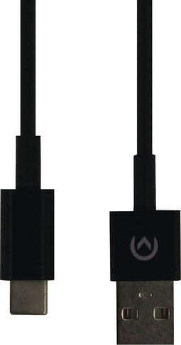 Mobilize Charge/Sync Cable USB-C 1m. Black