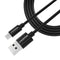 Mobilize Charge/Sync Cable USB-C 1m. Black