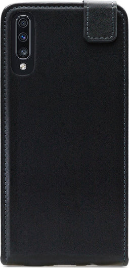 Mobilize Classic Gelly Flip - Samsung Galaxy A70 Hoesje Bookcase Portemonnee - Zwart