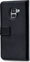 Mobilize Classic Gelly Wallet Book Case Samsung Galaxy A8 2018 Black