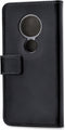 Mobilize Classic Gelly Wallet Bookcase Hoesje - Geschikt voor Motorola Moto G7 Play - Gsm case - Zwart