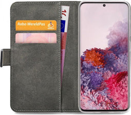 Mobilize Classic Gelly Wallet Samsung Galaxy S20 Hoesje Book Zwart