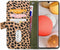 Mobilize Clutch Case hoesje geschikt voor Samsung Galaxy A22 4G - Luipaard Luipaard - Kunstleer