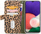Mobilize Clutch Case hoesje geschikt voor Samsung Galaxy A22 5G - Luipaard Luipaard - Kunstleer