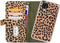 Mobilize Clutch Case hoesje geschikt voor Samsung Galaxy A22 5G - Luipaard Luipaard - Kunstleer