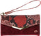 Mobilize Clutch Case hoesje geschikt voor Samsung Galaxy A51 - Slangenprint Rood - Kunstleer