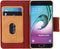 Mobilize Detachable Wallet Bookcase / 2in1 Case Hoesje - Geschikt voor Samsung Galaxy A3 (2016) - Gsm case - Terracotta