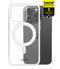 Mobilize Doorzichtig Hoesje geschikt voor Apple iPhone 15 Pro MagSafe Telefoonhoesje Hardcase | Mobilize Naked Protection Backcover Shockproof | Geschikt voor MagSafe | Geschikt voor Draadloos Opladen met Magnetische Ring | MagSafe Case - Transparant