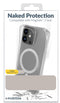 Mobilize Doorzichtig Hoesje geschikt voor Apple iPhone 16e MagSafe Telefoonhoesje Hardcase | Mobilize Naked Protection Backcover Shockproof | Geschikt voor MagSafe | Geschikt voor Draadloos Opladen met Magnetische Ring | MagSafe Case - Transparant