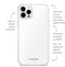 Mobilize Doorzichtig Hoesje geschikt voor Apple iPhone 16e Telefoonhoesje Hardcase | Mobilize Naked Protection Backcover Shockproof | Doorzichtig Telefoonhoesje iPhone 16e | Schokbestendig iPhone 16e Telefoonhoesje | Anti Shock Proof - Transparant