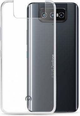 Mobilize Doorzichtig Hoesje geschikt voor ASUS ZenFone 8 Flip Telefoonhoesje Flexibel TPU | Mobilize Gelly Backcover | Doorzichtig Telefoonhoesje ZenFone 8 Flip | ZenFone 8 Flip Case | Back Cover - Transparant