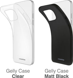 Mobilize Doorzichtig Hoesje geschikt voor Motorola Moto G55 Telefoonhoesje Flexibel TPU | Mobilize Gelly Backcover | Doorzichtig Telefoonhoesje Moto G55 | Moto G55 Case | Back Cover - Transparant