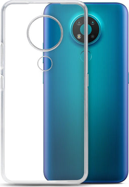 Mobilize Doorzichtig Hoesje geschikt voor Nokia 3.4 Telefoonhoesje Flexibel TPU | Mobilize Gelly Backcover | Doorzichtig Telefoonhoesje 3.4 | 3.4 Case | Back Cover - Transparant
