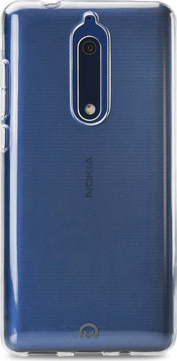 Mobilize Doorzichtig Hoesje geschikt voor Nokia 5 Telefoonhoesje Flexibel TPU | Mobilize Gelly Backcover | Doorzichtig Telefoonhoesje 5 | 5 Case | Back Cover - Transparant