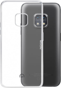 Mobilize Doorzichtig Hoesje geschikt voor Nokia XR20 Telefoonhoesje Flexibel TPU | Mobilize Gelly Backcover | Doorzichtig Telefoonhoesje XR20 | XR20 Case | Back Cover - Transparant
