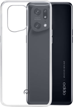 Mobilize Doorzichtig Hoesje geschikt voor OPPO Find X5 Pro Telefoonhoesje Flexibel TPU | Mobilize Gelly Backcover | Doorzichtig Telefoonhoesje Find X5 Pro | Find X5 Pro Case | Back Cover - Transparant