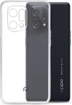 Mobilize Doorzichtig Hoesje geschikt voor OPPO Find X5 Telefoonhoesje Flexibel TPU | Mobilize Gelly Backcover | Doorzichtig Telefoonhoesje Find X5 | Find X5 Case | Back Cover - Transparant