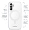 Mobilize Doorzichtig Hoesje geschikt voor Samsung Galaxy A36 MagSafe Telefoonhoesje Hardcase | Mobilize Naked Protection Backcover Shockproof | Geschikt voor MagSafe | Geschikt voor Draadloos Opladen met Magnetische Ring | MagSafe Case - Transparant