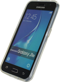 Mobilize Doorzichtig Hoesje geschikt voor Samsung Galaxy J1 (2016) Telefoonhoesje Flexibel TPU | Mobilize Gelly Backcover | Doorzichtig Telefoonhoesje Galaxy J1 (2016) | Galaxy J1 (2016) Case | Back Cover - Transparant