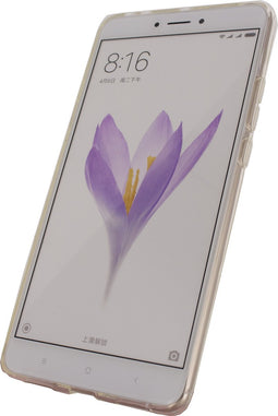 Mobilize Doorzichtig Hoesje geschikt voor Xiaomi Mi Max 2 Telefoonhoesje Flexibel TPU | Mobilize Gelly Backcover | Doorzichtig Telefoonhoesje Mi Max 2 | Mi Max 2 Case | Back Cover - Transparant