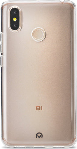 Mobilize Doorzichtig Hoesje geschikt voor Xiaomi Mi Max 3 Telefoonhoesje Flexibel TPU | Mobilize Gelly Backcover | Doorzichtig Telefoonhoesje Mi Max 3 | Mi Max 3 Case | Back Cover - Transparant