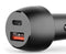 Mobilize Dual USB / USB-C Autolader Power Delivery 38W - Zwart