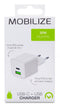 Mobilize Dual USB / USB-C Oplader Power Delivery 30W - Wit