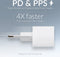 Mobilize Dual USB / USB-C Oplader Power Delivery 30W - Wit