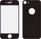 Mobilize Edge To Edge Gehard Glas Ultra-Clear Screenprotector + Back Protector voor Apple iPhone 8 - Zwart