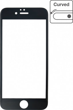 Mobilize Edge To Edge Gehard Glas Ultra-Clear Screenprotector voor Apple iPhone 6s - Zwart