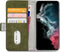 Mobilize Elite Gelly Bookcase Hoesje - Geschikt voor Samsung Galaxy S22 Ultra - Gsm case - Groen