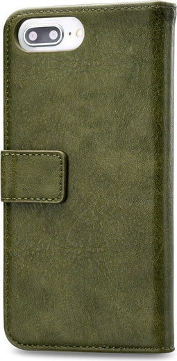 Mobilize Elite Gelly Telefoonhoesje geschikt voor Apple iPhone 6 Plus/6S Plus Hoesje Bookcase - Groen