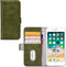 Mobilize Elite Gelly Telefoonhoesje geschikt voor Apple iPhone 6 Plus/6S Plus Hoesje Bookcase - Groen