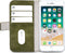Mobilize Elite Gelly Telefoonhoesje geschikt voor Apple iPhone 6 Plus/6S Plus Hoesje Bookcase - Groen