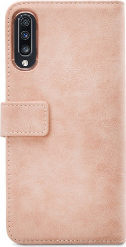 Mobilize Elite Gelly Telefoonhoesje geschikt voor Samsung Galaxy A70 Hoesje Bookcase - Soft Pink