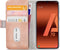 Mobilize Elite Gelly Telefoonhoesje geschikt voor Samsung Galaxy A70 Hoesje Bookcase - Soft Pink