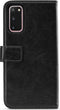 Mobilize Elite Gelly Telefoonhoesje geschikt voor Samsung Galaxy S20 Hoesje Bookcase Portemonnee - Zwart