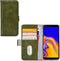 Mobilize Elite Gelly Wallet Telefoonhoesje geschikt voor Samsung Galaxy J4 Plus Hoesje Bookcase - Groen