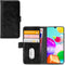 Mobilize Elite Gelly Wallet Telefoonhoesje geschikt voor Samsung Galaxy A41 Hoesje Bookcase - Zwart