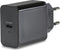 Mobilize Fast Travel Charger 20W USB-C Power Delivery Oplader Zwart