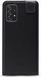 Mobilize Flipcase (omlaag) hoesje geschikt voor Samsung Galaxy A52s/Galaxy A52 4G/Galaxy A52 5G - Effen Zwart - Kunstleer